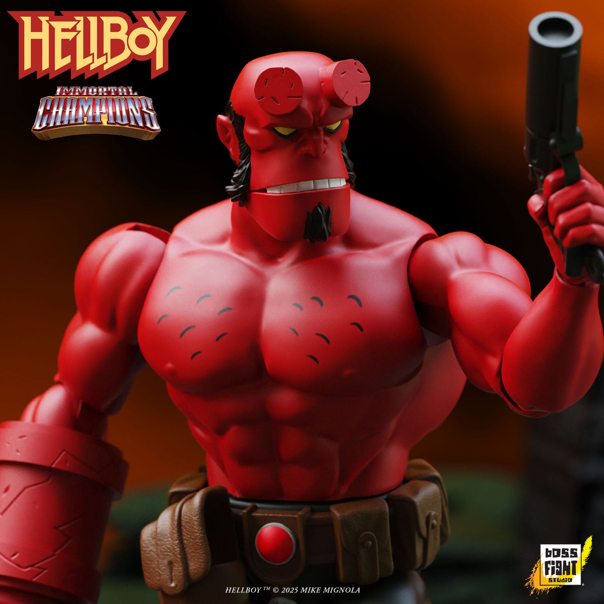 Boss Fight Studios Immortal Champions Hellboy Action Figure PRE-ORDER