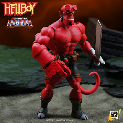 Boss Fight Studios Immortal Champions Hellboy Action Figure PRE-ORDER
