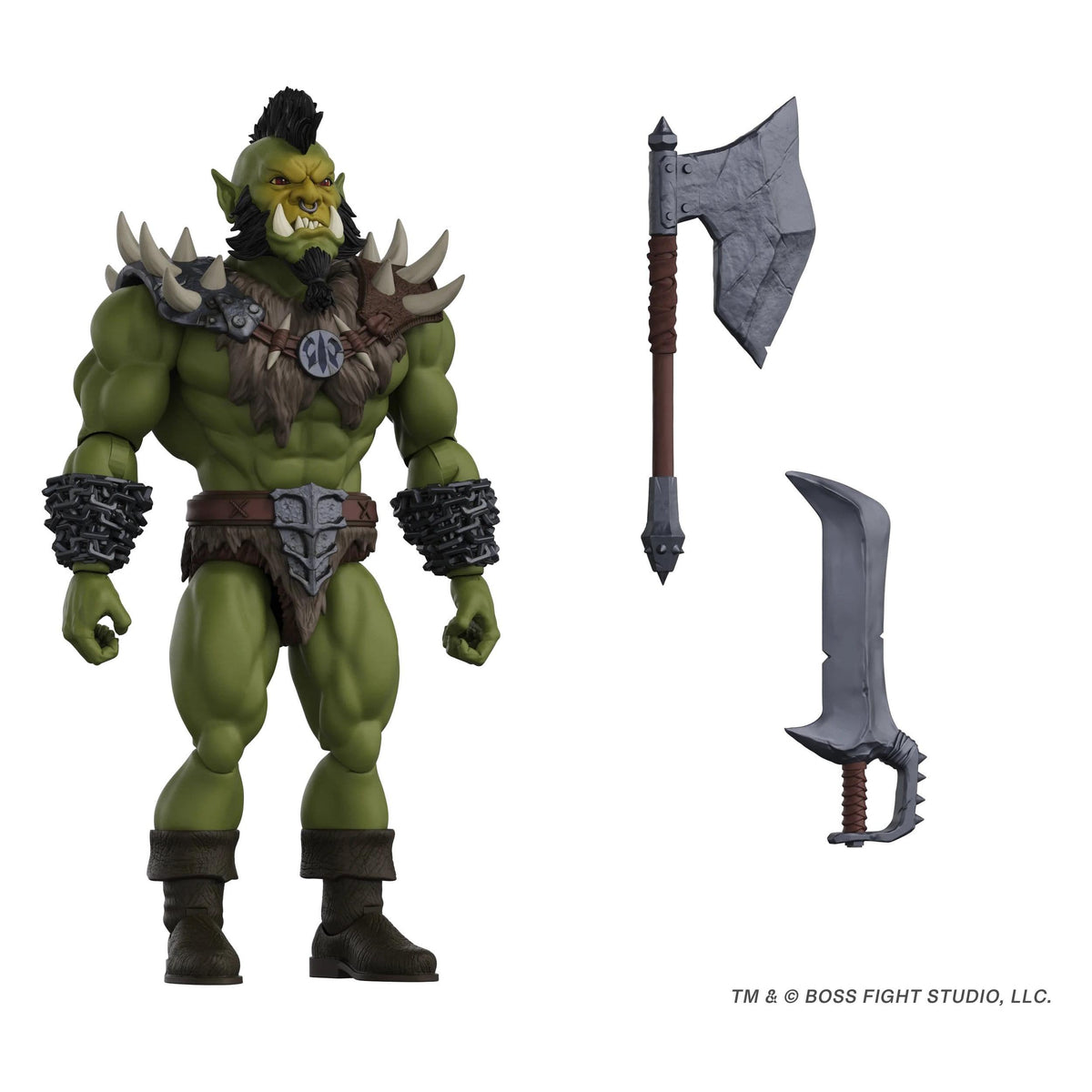 Boss Fight Studios Immortal Champions Orc Warrior Chieftain Action Figure PRE-ORDER