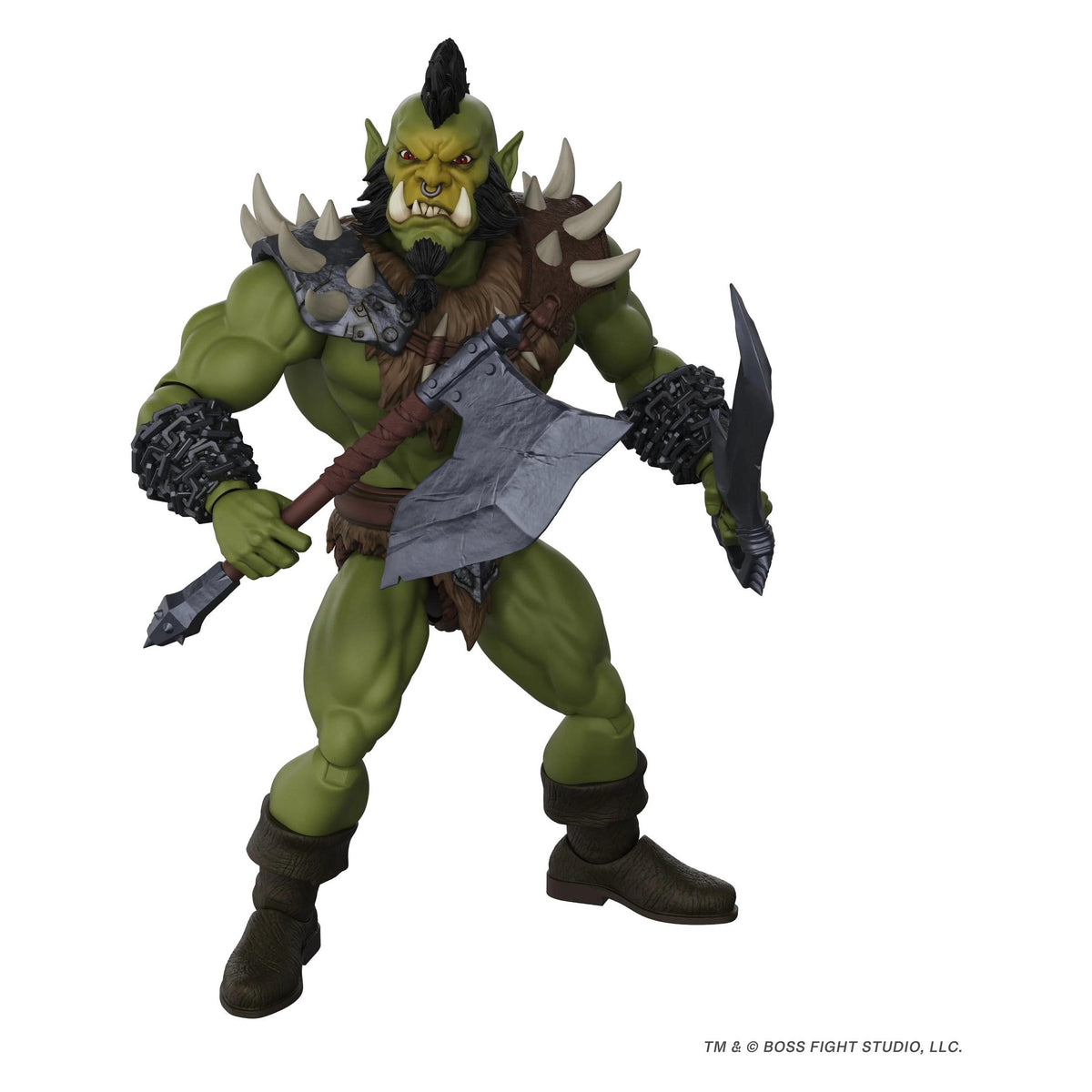Boss Fight Studios Immortal Champions Orc Warrior Chieftain Action Figure PRE-ORDER