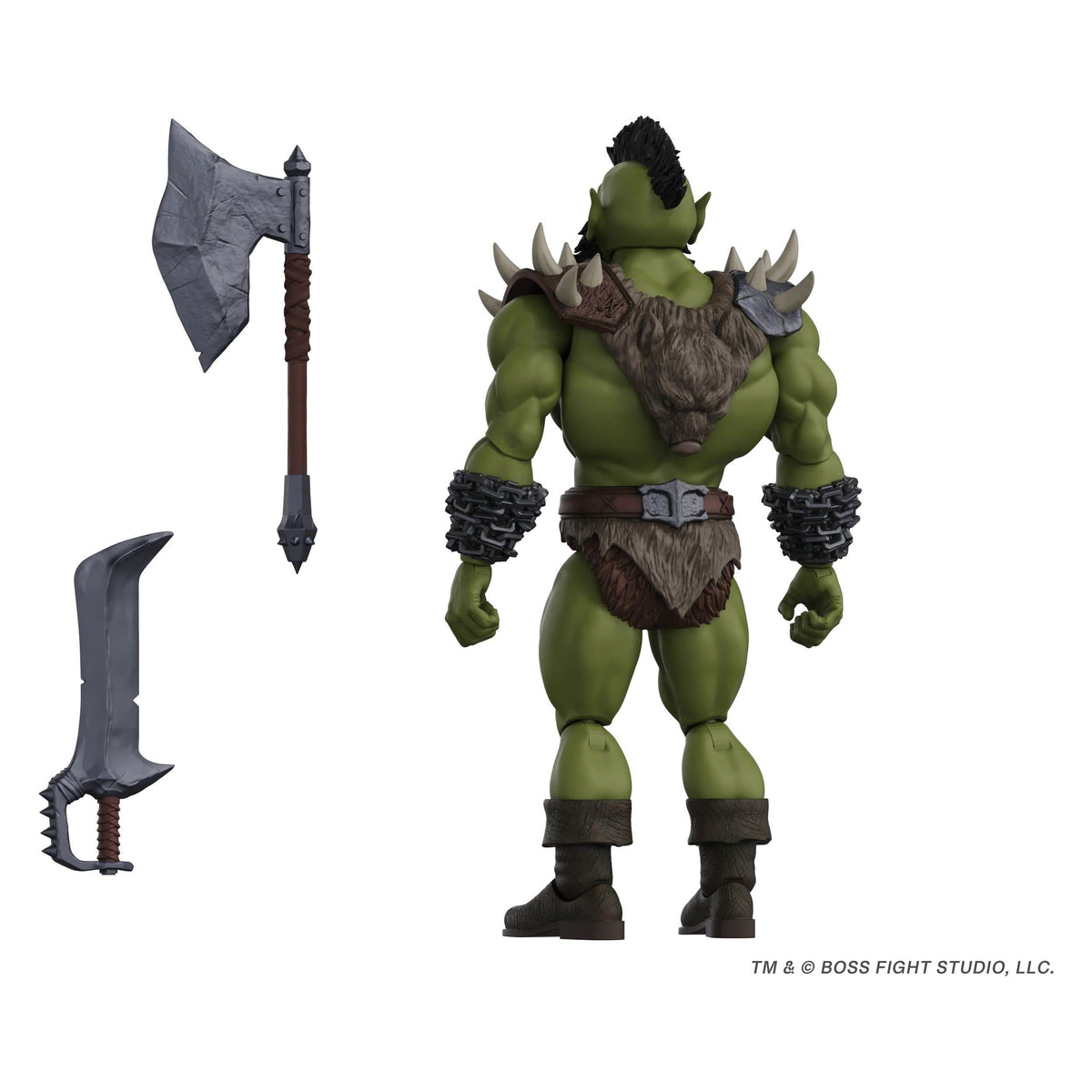 Boss Fight Studios Immortal Champions Orc Warrior Chieftain Action Figure PRE-ORDER