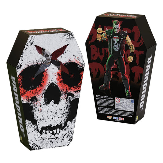 Boss Fight Studios Legends of Lucha Libre Fanaticos Vampiro Coffin Box Resurrected Action Figure PRE-ORDER