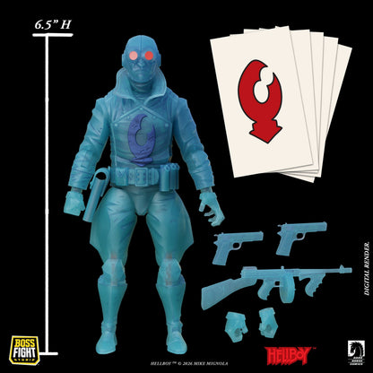 Boss Fight Studios Lobster Johnson 1/12 The Ghost of Lobster Johnson (Limited Edition) Action Figure PRE-ORDER