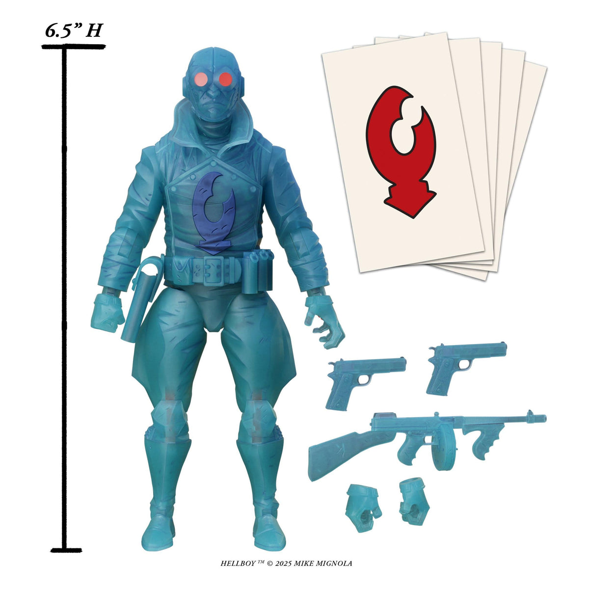 Boss Fight Studios Lobster Johnson 1/12 The Ghost of Lobster Johnson (Limited Edition) Action Figure PRE-ORDER