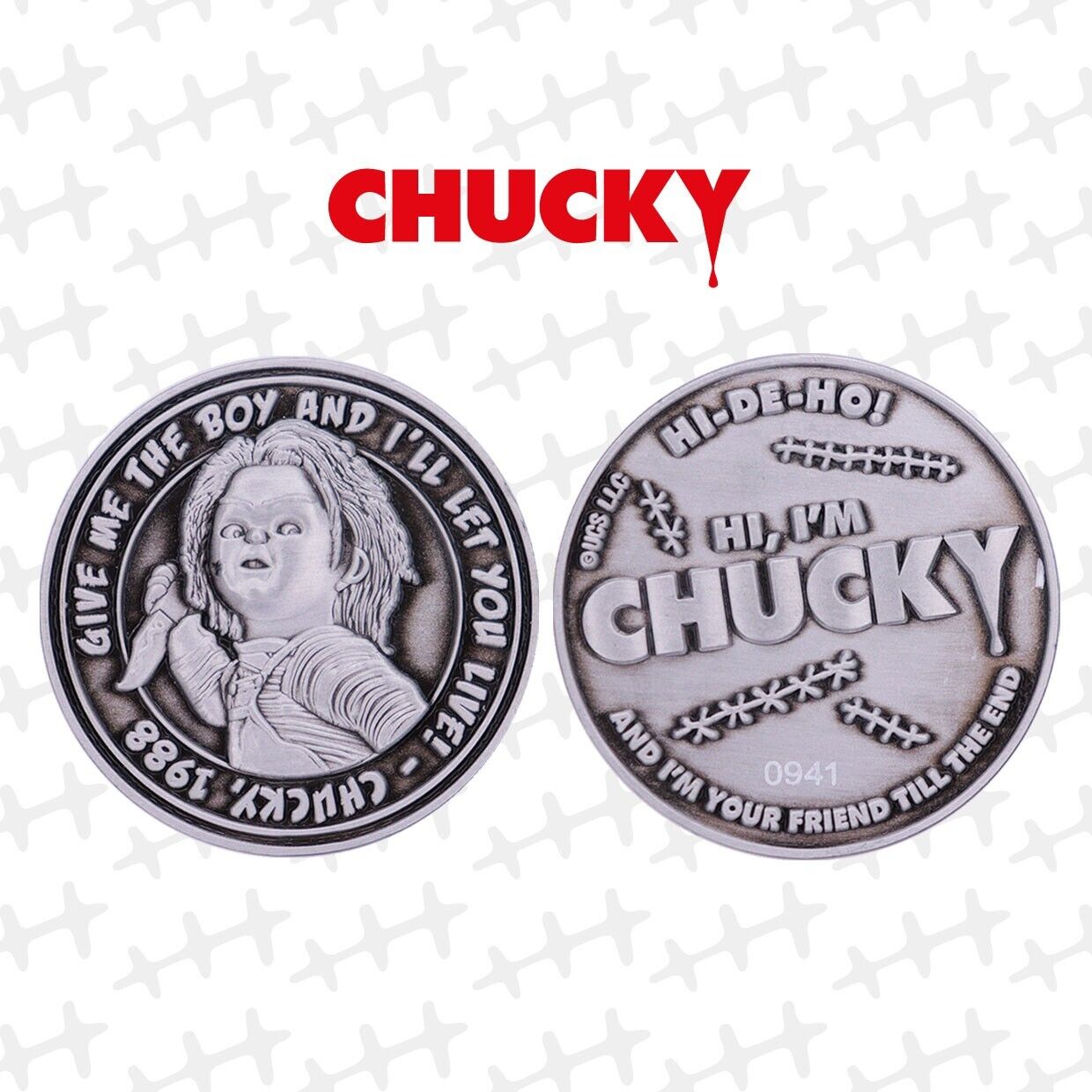 Chucky Limited Edition Horror Collectable Coin Fanattik