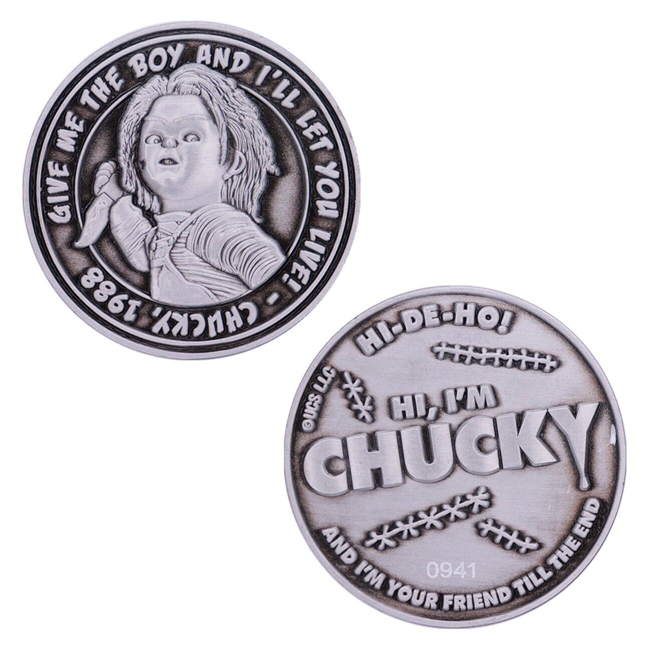 Chucky Limited Edition Horror Collectable Coin Fanattik