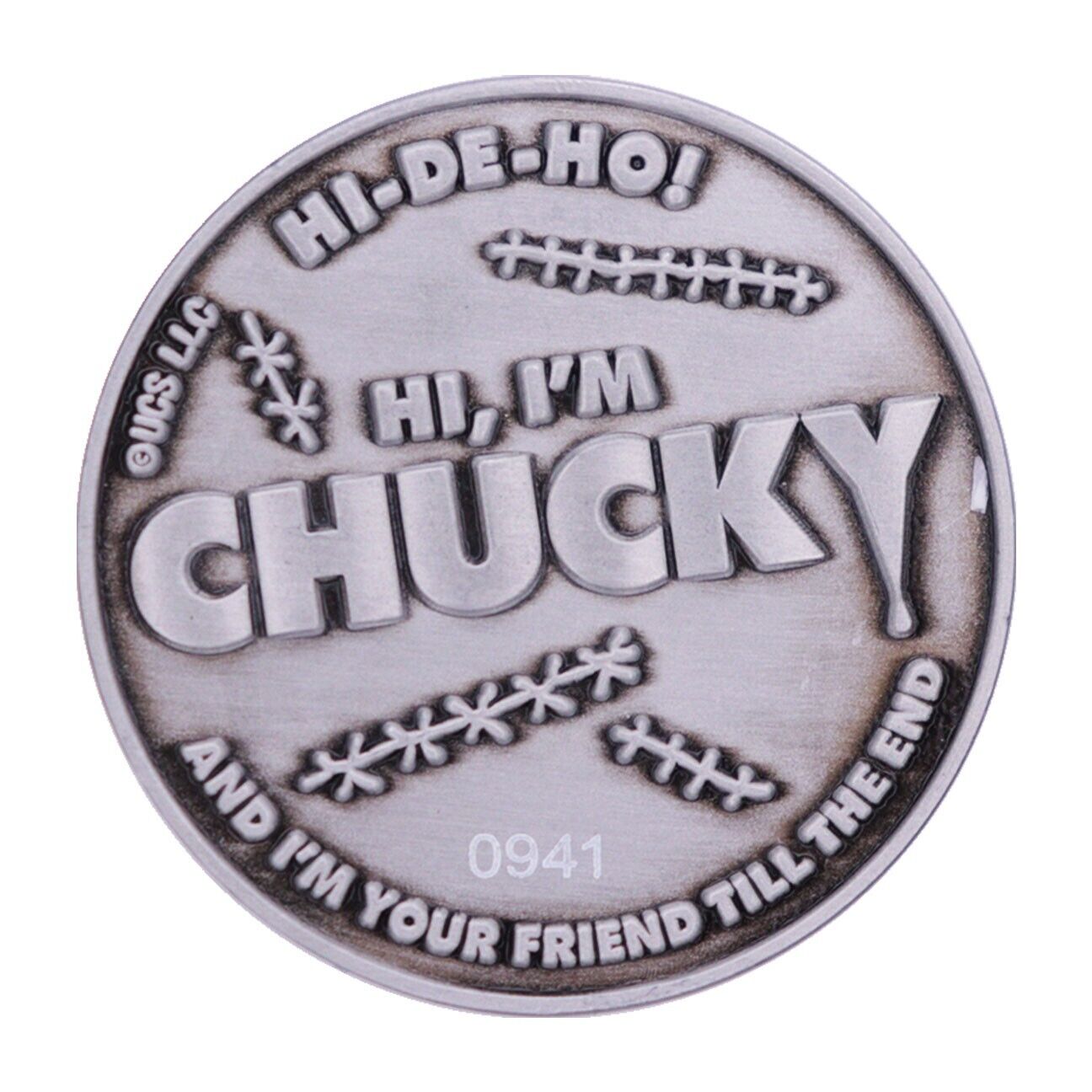 Chucky Limited Edition Horror Collectable Coin Fanattik