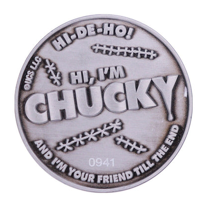 Chucky Limited Edition Horror Collectable Coin Fanattik