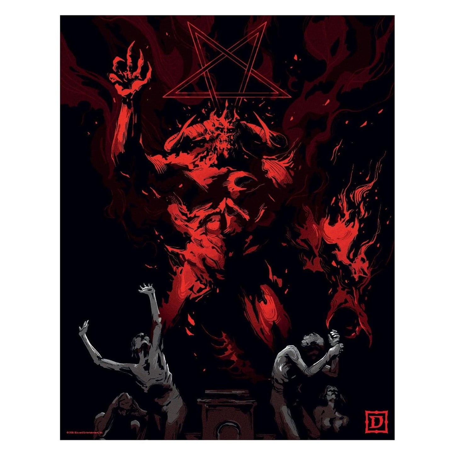 Diablo Set of Five Limited Edition Art Prints PRE-ORDER