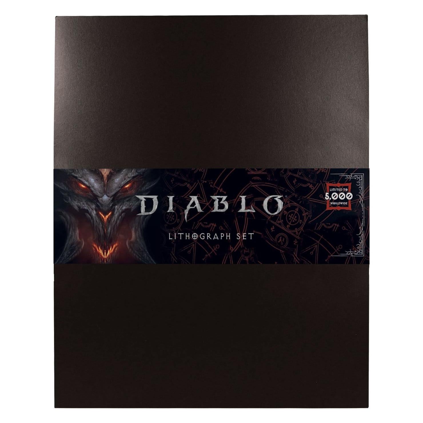 Diablo Set of Five Limited Edition Art Prints PRE-ORDER