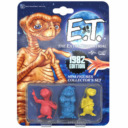 Doctor Collector E.T. the Extra-Terrestrial Collector's Set Mini Figures 3-Pack 1982 Edition PRE-ORDER