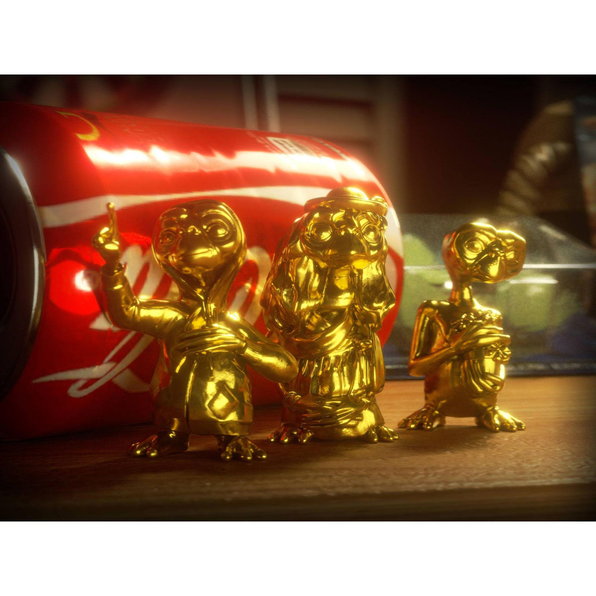 Doctor Collector E.T. the Extra-Terrestrial Collector's Set Mini Figures 3-Pack Golden Edition PRE-ORDER
