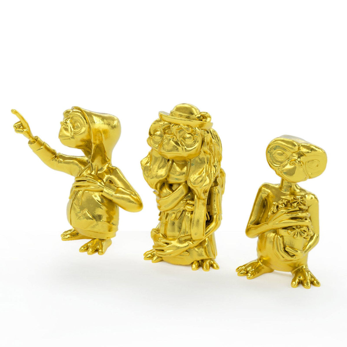 Doctor Collector E.T. the Extra-Terrestrial Collector's Set Mini Figures 3-Pack Golden Edition PRE-ORDER