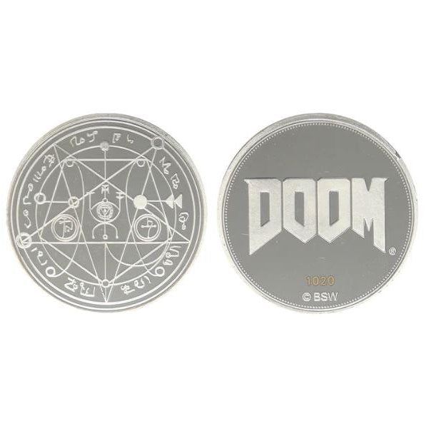 Doom 25th Anniversary Limited Edition Collectible Coin Fanattik Bethesda