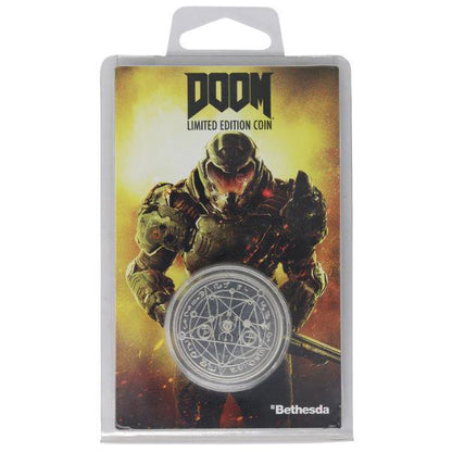 Doom 25th Anniversary Limited Edition Collectible Coin Fanattik Bethesda