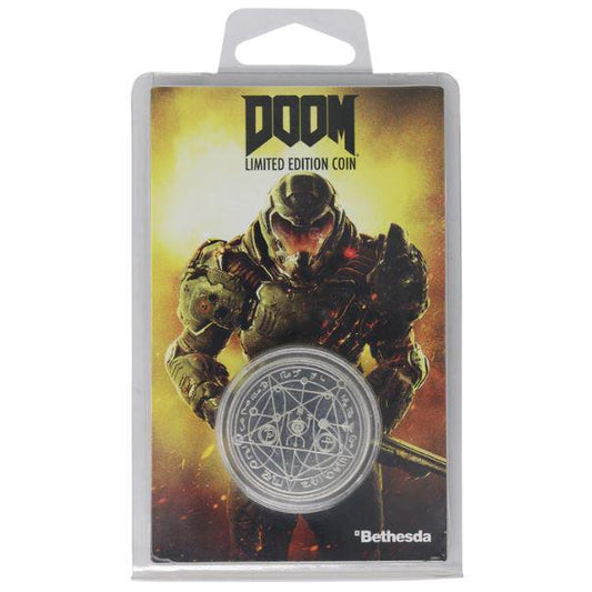 Doom 25th Anniversary Limited Edition Collectible Coin Fanattik Bethesda