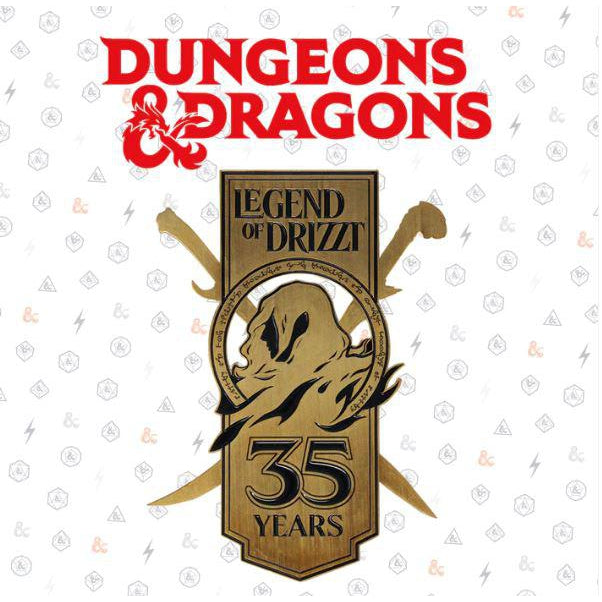 Dungeons & Dragons 35th Anniversary Ltd Edition Legend Of Drizzt Ingot Fanattik