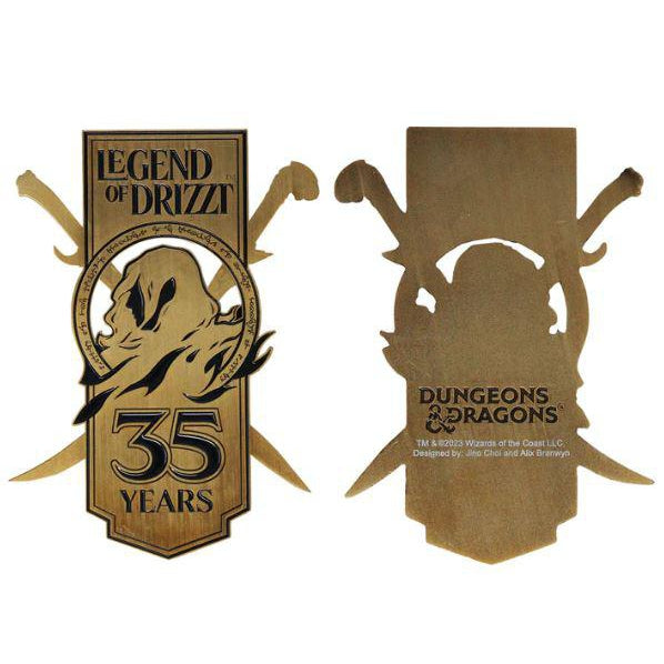 Dungeons & Dragons 35th Anniversary Ltd Edition Legend Of Drizzt Ingot Fanattik