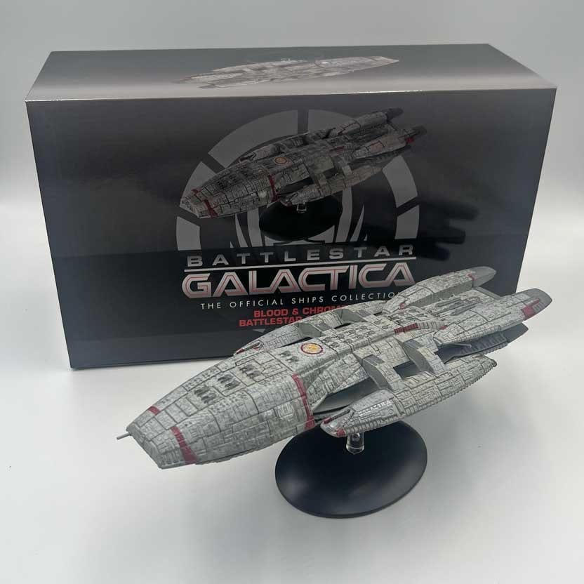 Eaglemoss Battlestar Galactica Blood and Chrome Battlestar Galactica Model Ship PRE-ORDER