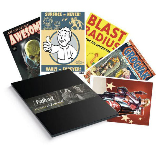 Fallout Limited Edition Premium Lithograph Art Print Set