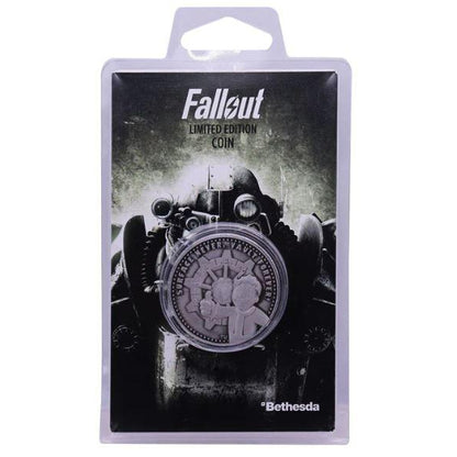 Fallout Limited Edition Vault-Tec Collectable Coin Silver Variant Fanattik