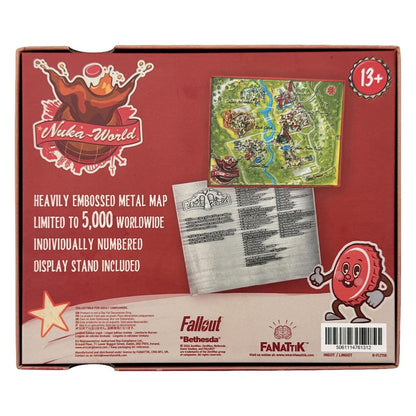 Fallout Replica Nuka-World Limited Edition Metal Souvenir Map PRE-ORDER