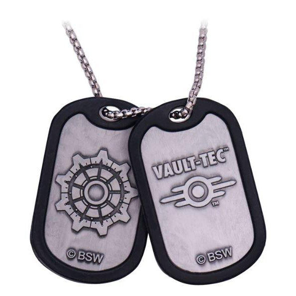 Fallout Vault Tec Metal Dog Tags Fanattik