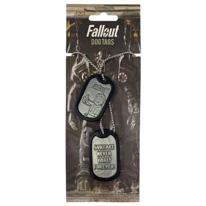 Fallout Vault Tec Metal Dog Tags Fanattik