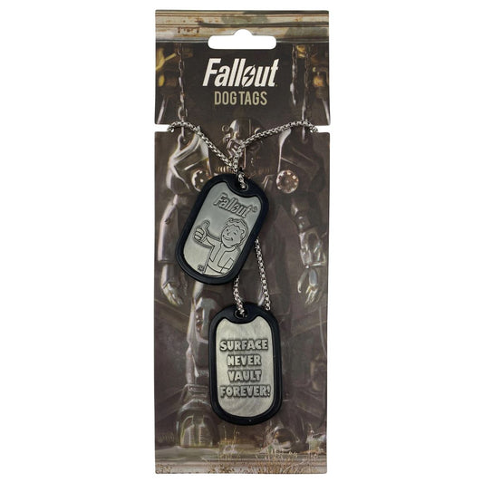 Fallout Vault Tec Metal Dog Tags Fanattik