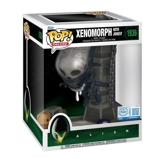 Funk Pop! Deluxe Alien Vinyl Figure - Xenomorph (Hovering) with Jonesy (Special Edition) #1936 PRE-ORDER