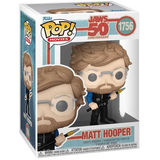 Funko Jaws 50th Anniversary POP! Movies Vinyl Figure - Matt Hooper #1756
