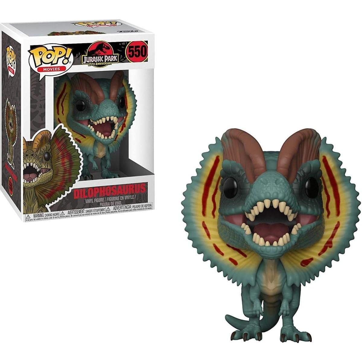 Funko Jurassic Park POP! Movies Vinyl Figure - Dilophosaurus #550