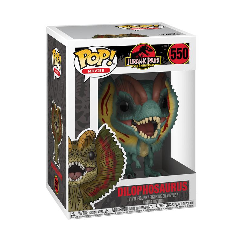 Funko Jurassic Park POP! Movies Vinyl Figure - Dilophosaurus #550