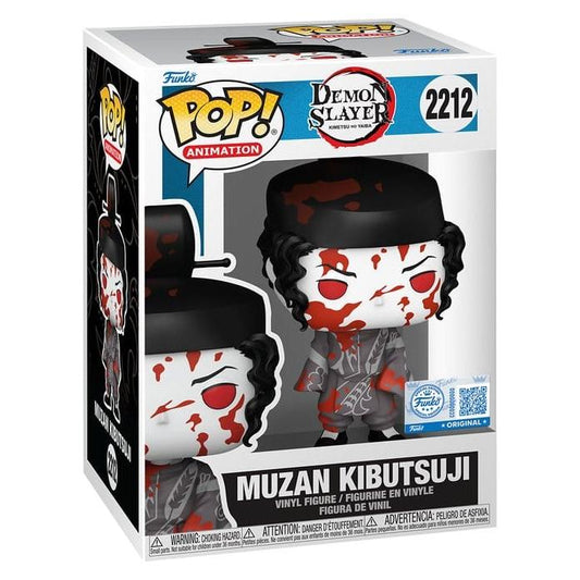 Funko Pop! Animation Demon Slayer Kimetsu no Yaiba Vinyl - Muzan Kibutsuji (Bloody) #2212 Special Edition PRE-ORDER