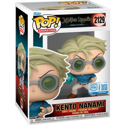 Funko Pop! Animation Jujutsu Kaisen Vinyl Figure - Kento Nanami (Punch) #2129 Special Edition PRE-ORDER
