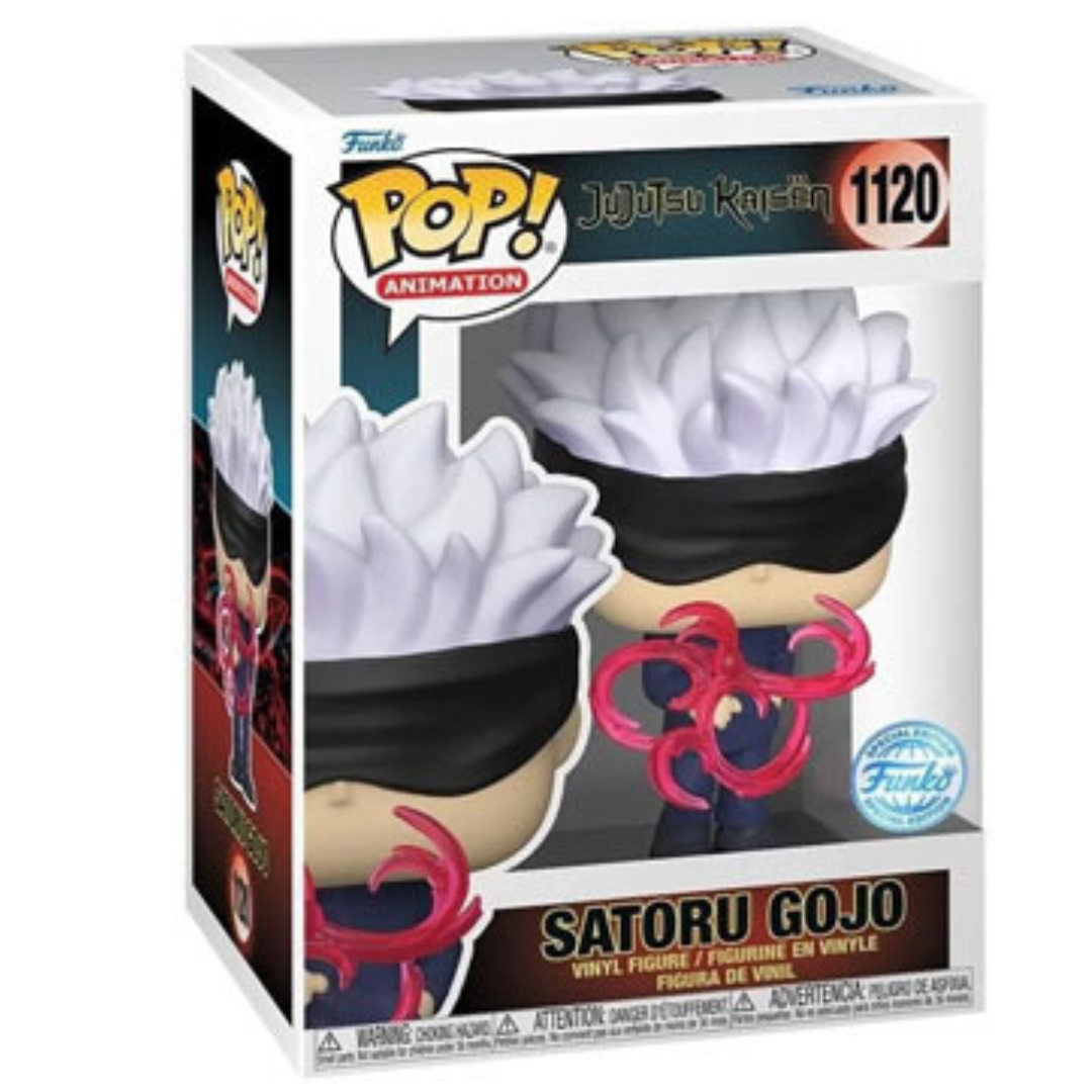 Funko Pop! Animation Jujutsu Kaisen Vinyl Figure - Satoru Gojo (Red Tech) Special Edition #1120