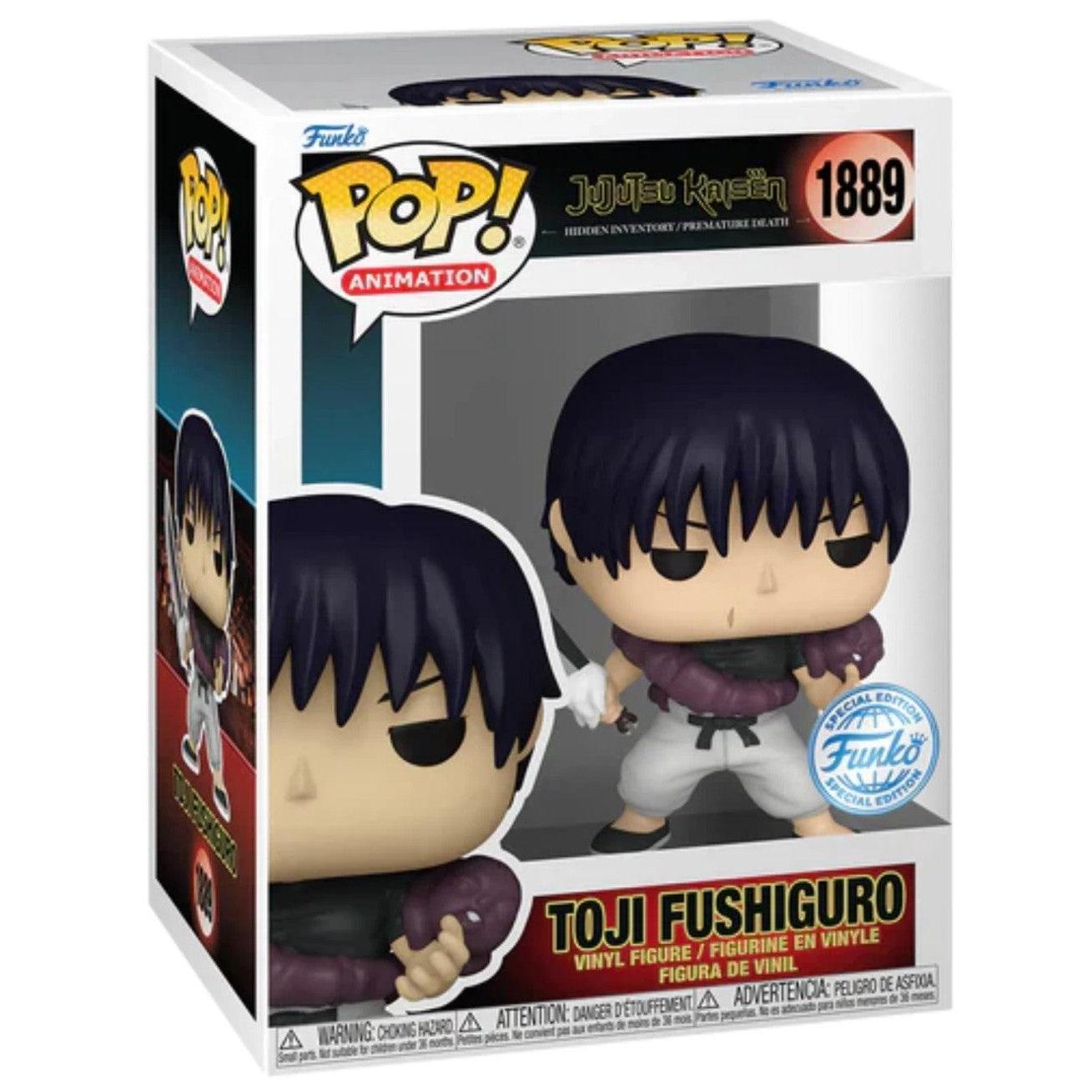 Funko Pop! Anime Jujutsu Kaisen - Toji Fushiguro #1889 Exclusive Vinyl Figure