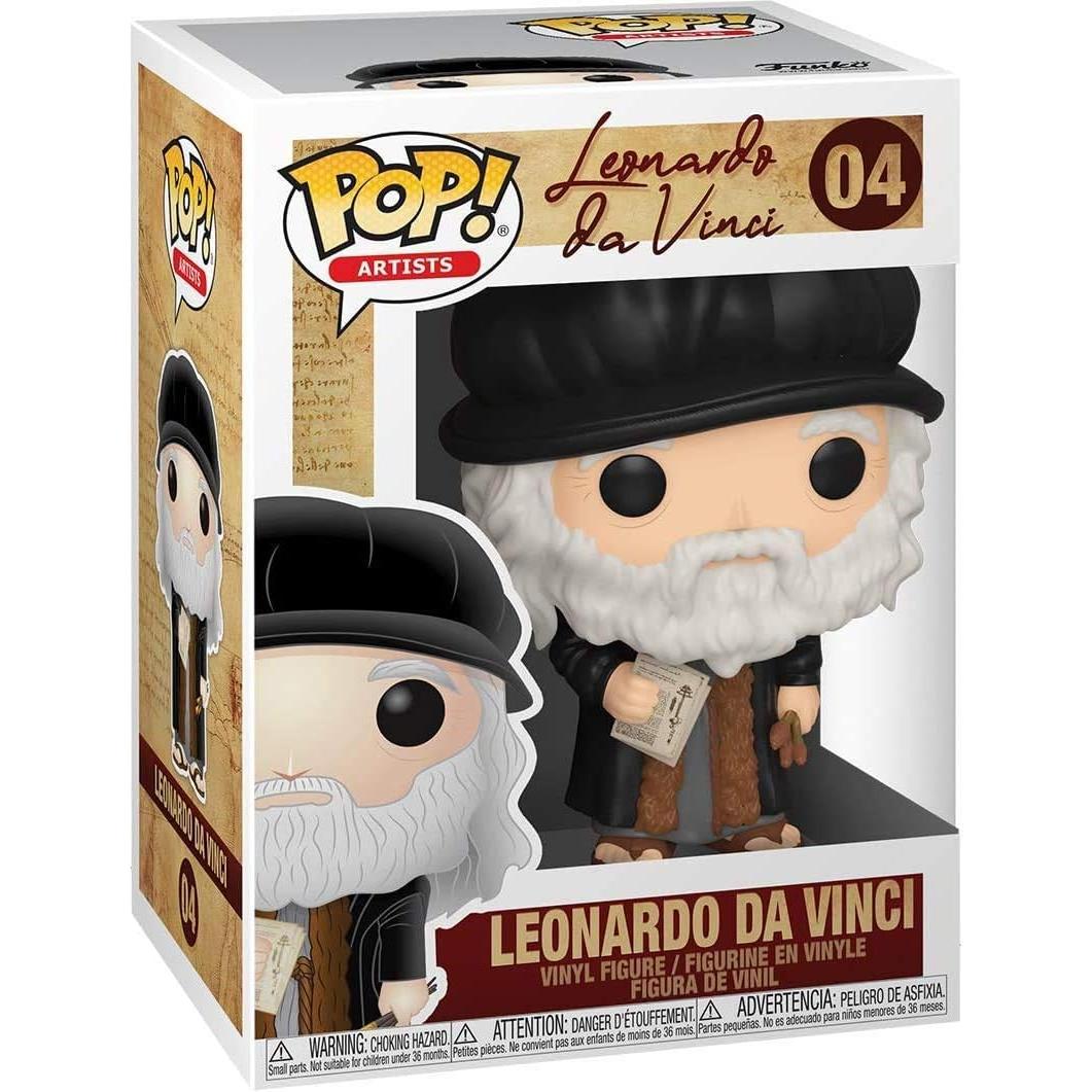 Funko Pop! Artists Leonardo da Vinci #04 Vinyl Figure PRE-ORDER