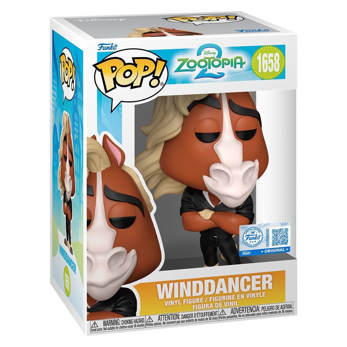 Funko Pop! Disney Zootopia 2 Vinyl Figure - Winddancer #1658