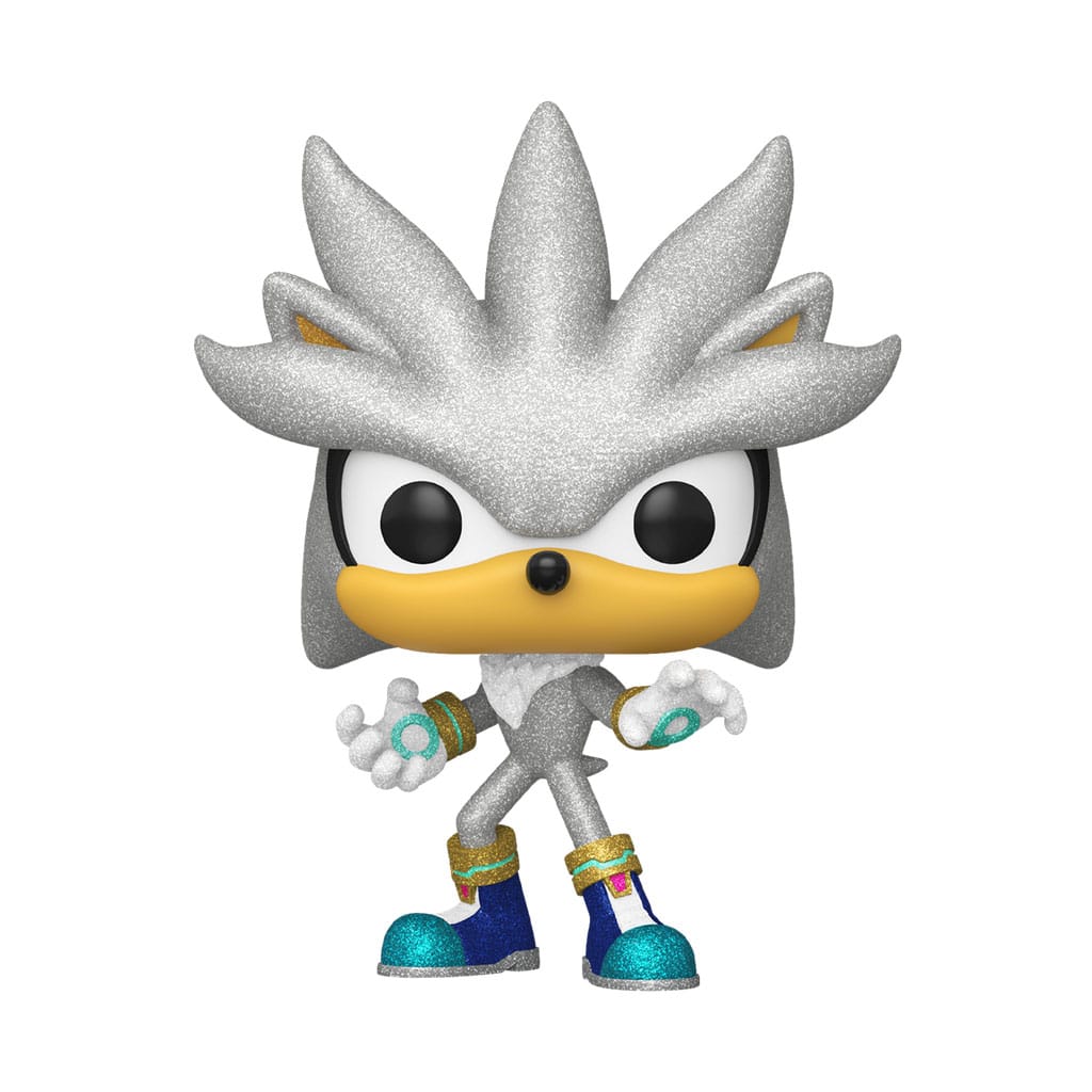 Funko Pop! Games Sonic The Hedgehog Vinyl Figure - Diamond Silver (Special Edition) #1103