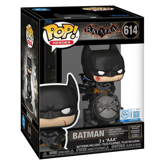 Funko Pop! Heroes Premium Arkham Knight Light and Sound Vinyl Figure - Batman #614 Special Edition PRE-ORDER