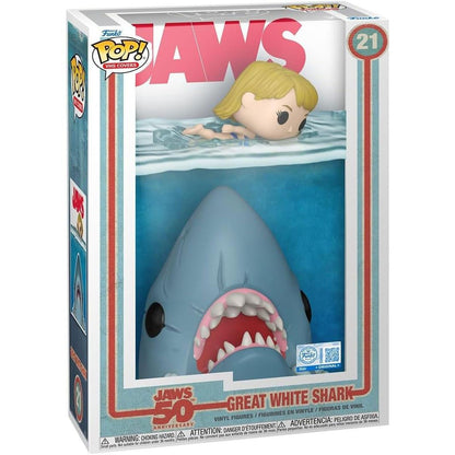 Funko Pop! Jaws Comic Cover 50th Anniversary Vinyl Figure - Great White Shark #21 Special Edition PRE-ORDER