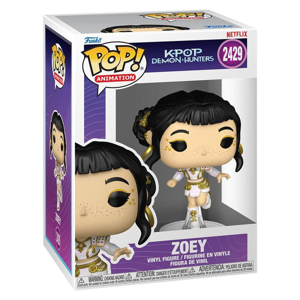 Funko Pop! KPop Demon Hunters Vinyl Figure Zoey (What It