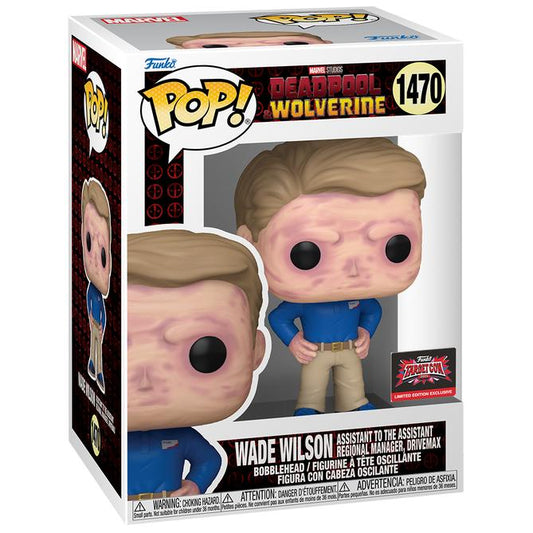 Funko Pop! Marvel Deadpool Wolverine Vinyl Figure - Wade Wilson (Drivemax) #1470 Special Edition PRE-ORDER