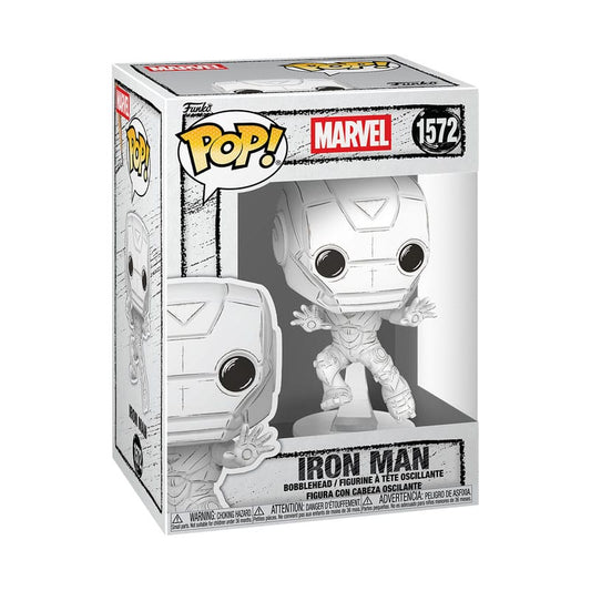 Funko Pop! Marvel Sketched Vinyl Figure - Iron Man #1572 PRE-ORDER