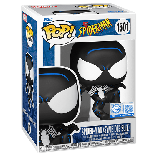 Funko Pop! Marvel Spider-Man Vinyl Figure - Spider-Man (Symbiote Suit) #1501 Special Edition