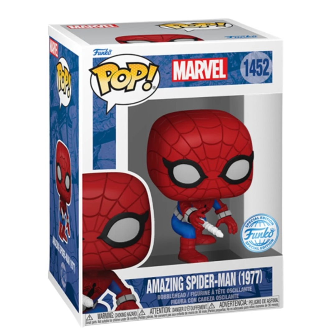 Funko Pop! Marvel Vinyl Figure - Amazing Spider-Man (1977) Special Edition #1452