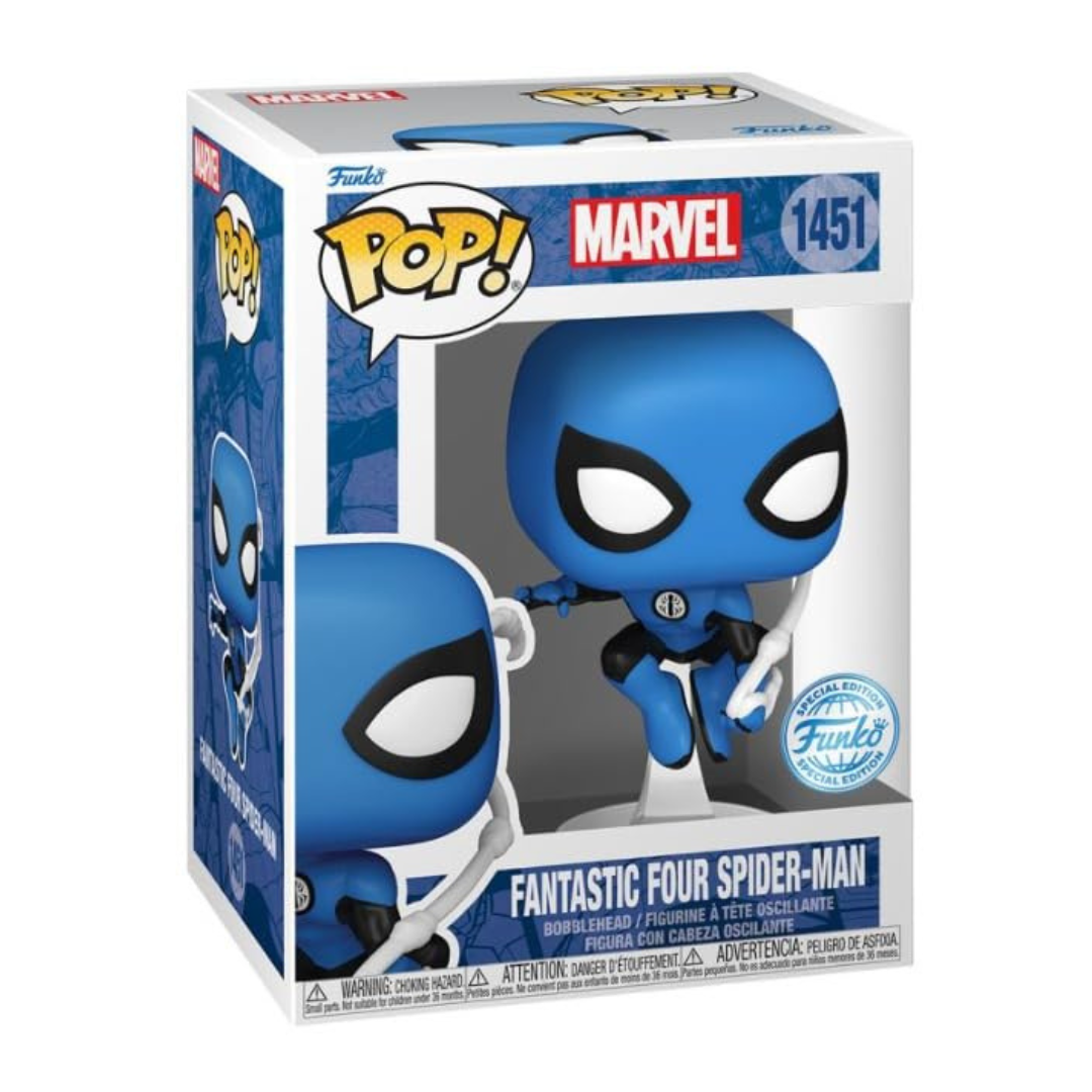 Funko Pop! Marvel Vinyl Figure - Fantastic Four Spider-Man Special Edition #1451