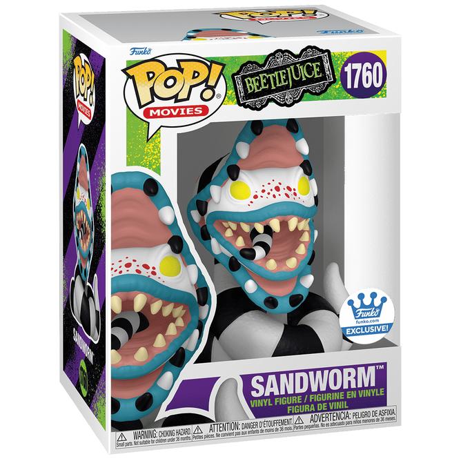 Funko Pop! Movies Beetlejuice Pop Vinyl - Sandworm #1760 Funko Shop Exclusive PRE-ORDER