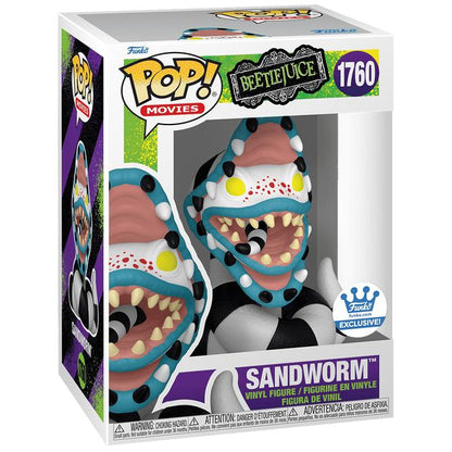Funko Pop! Movies Beetlejuice Pop Vinyl - Sandworm #1760 Funko Shop Exclusive PRE-ORDER